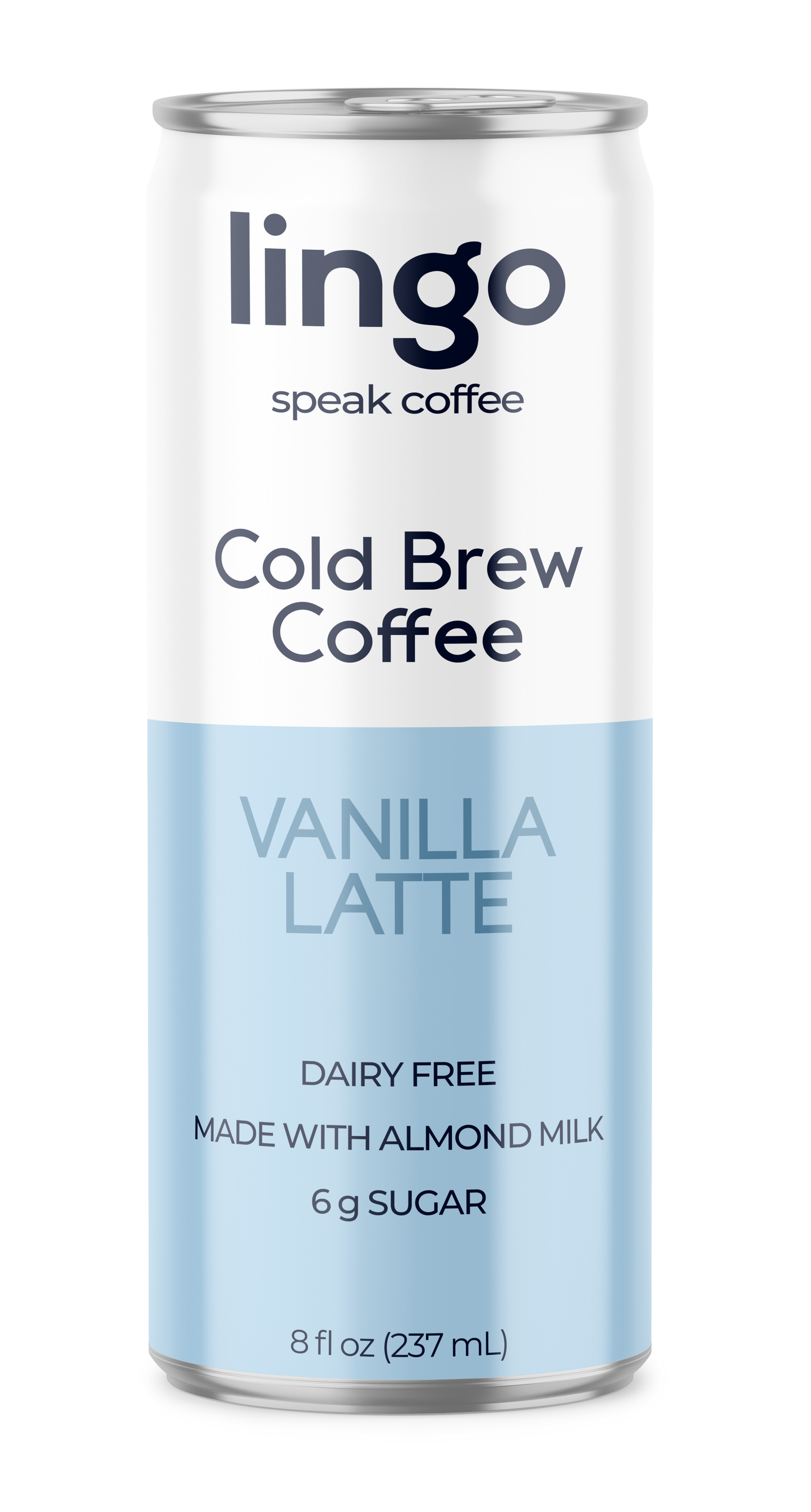 lingo Cold Brew Coffee Latte - Vanilla 12 Pack